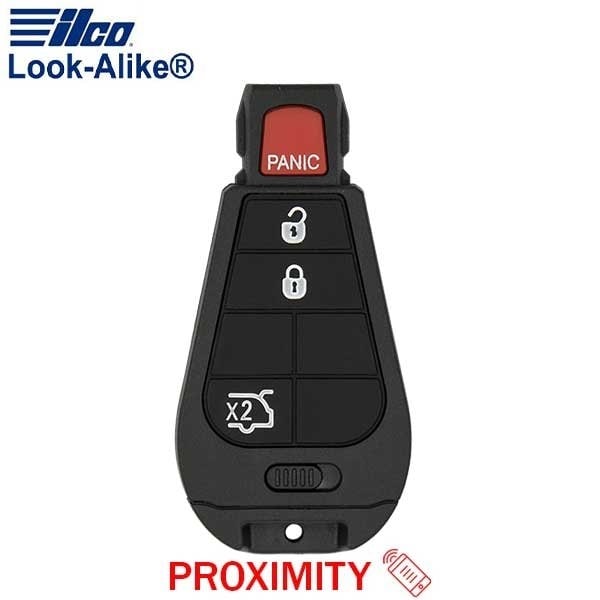 LAL POD-LAL-4B10 Chrysler Replacement POD Key w/ Proximity (IYZ-C01C)